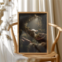 Innocence Nestled In Forest Hollow