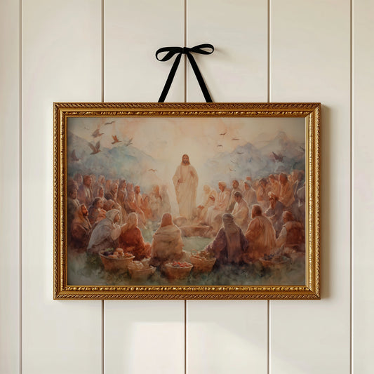 Serene Light Among Gathered Souls