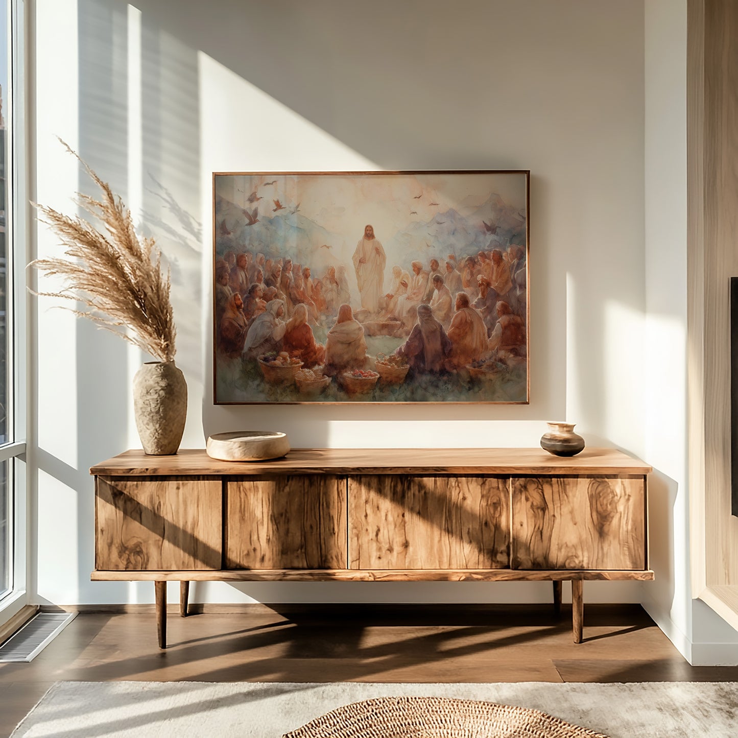 Gathered Among Soft Mountain Light