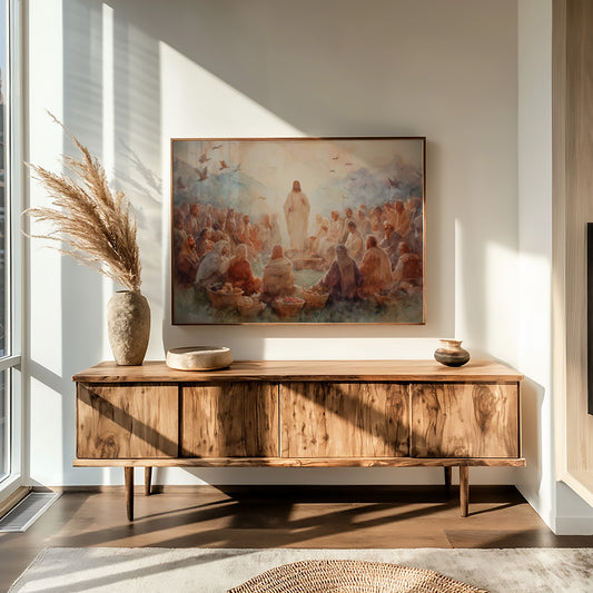 Gathered Among Soft Mountain Light