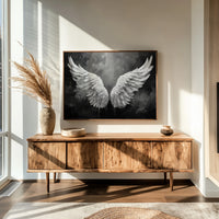 Wings Against Stormy Skies