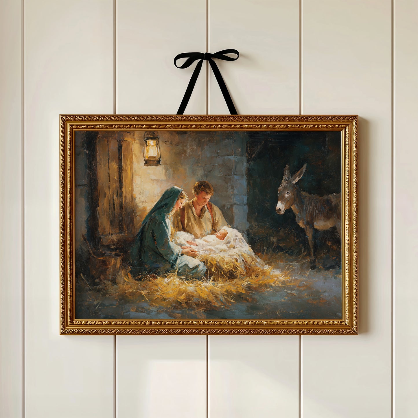 Holy Night Among Literary Shelves