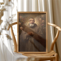 Sacred Art On Rustic Table