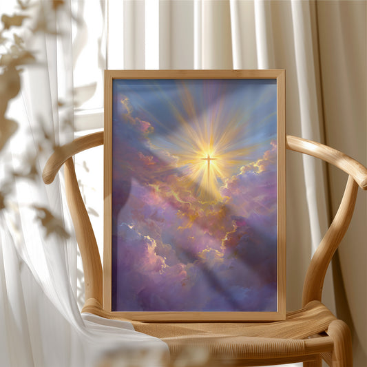 Radiant Hope Breaks Through Clouds