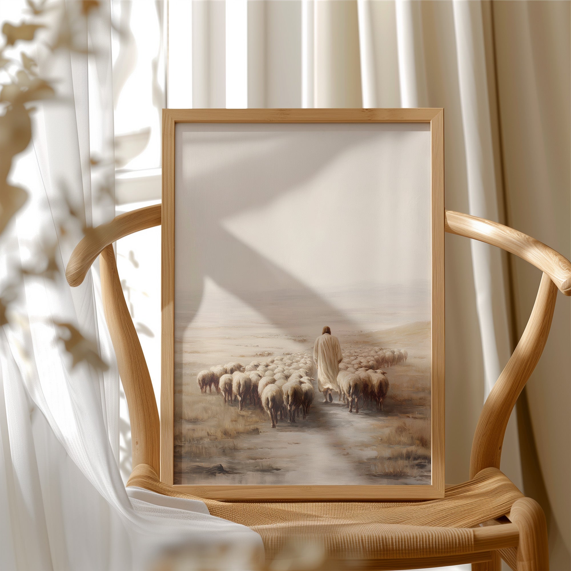 Shepherd's Path Through Morning Fog