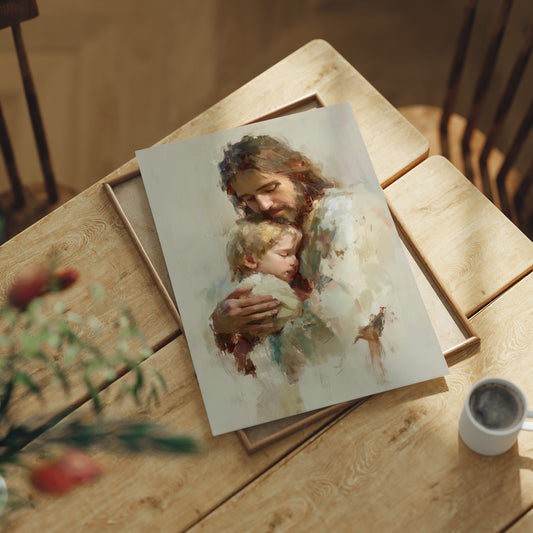 Gentle Arms Hold Sacred Peace