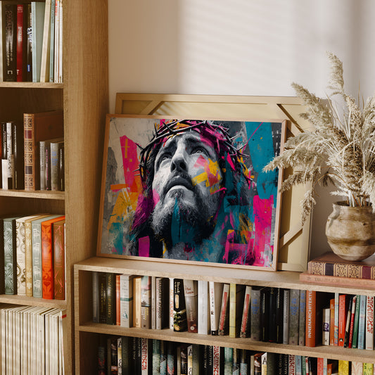 Faith Painted In Neon Prayer