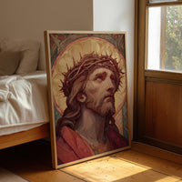 Sacred Gaze Toward Heaven's Light