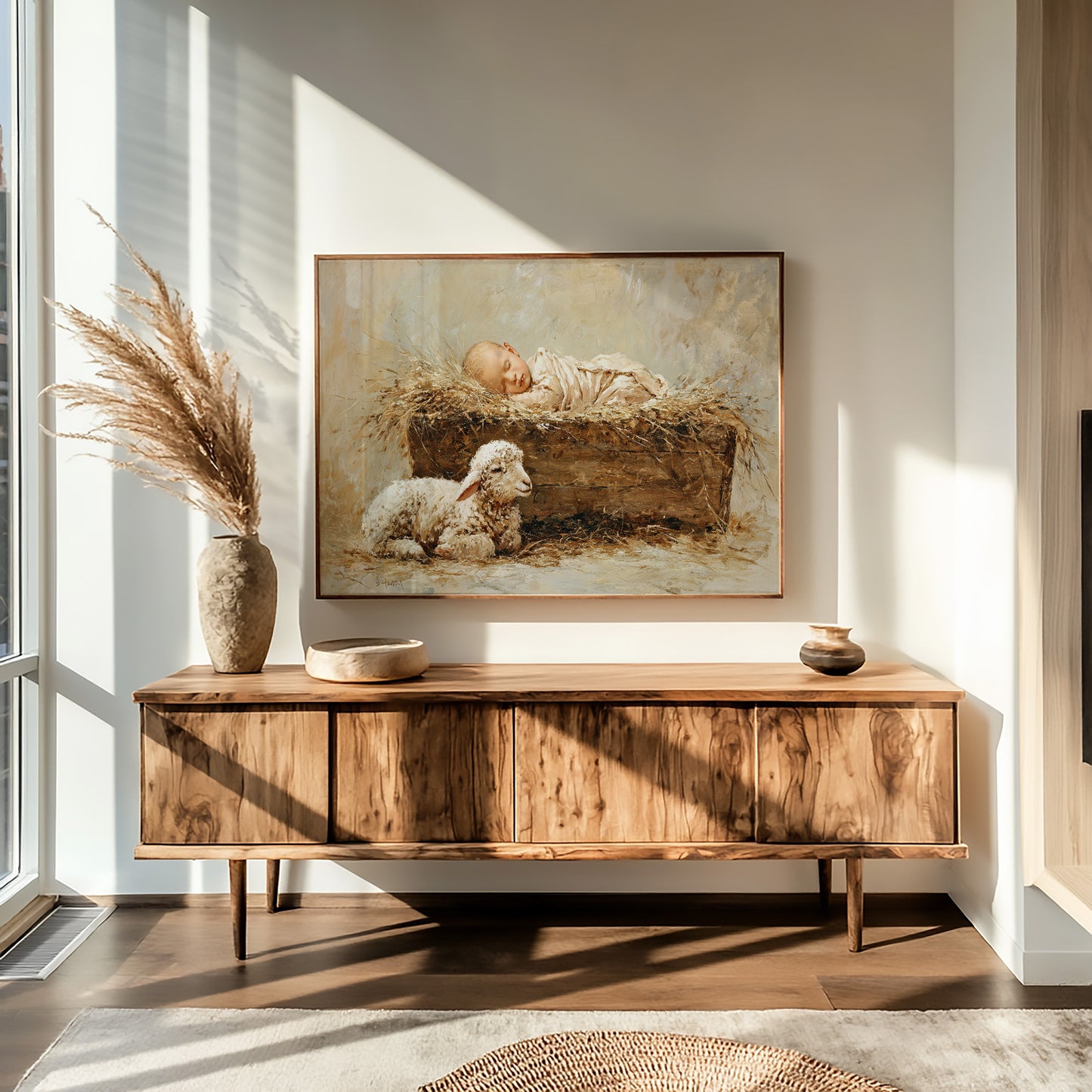 Slumber In The Manger's Glow