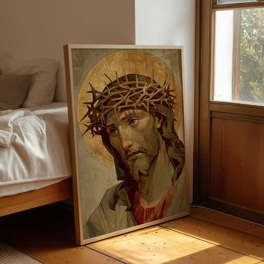 Sacred Light On Wooden Rest