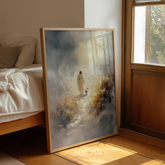 Faithful Steps Through Morning Mist