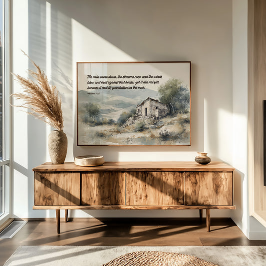 Stone Cottage On Solid Ground