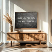 Chalk Words On Wooden Shelves