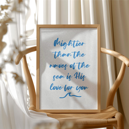 Morning Words In Azure Ink