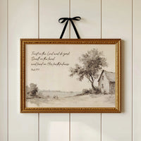 Faith Grows In Quiet Fields