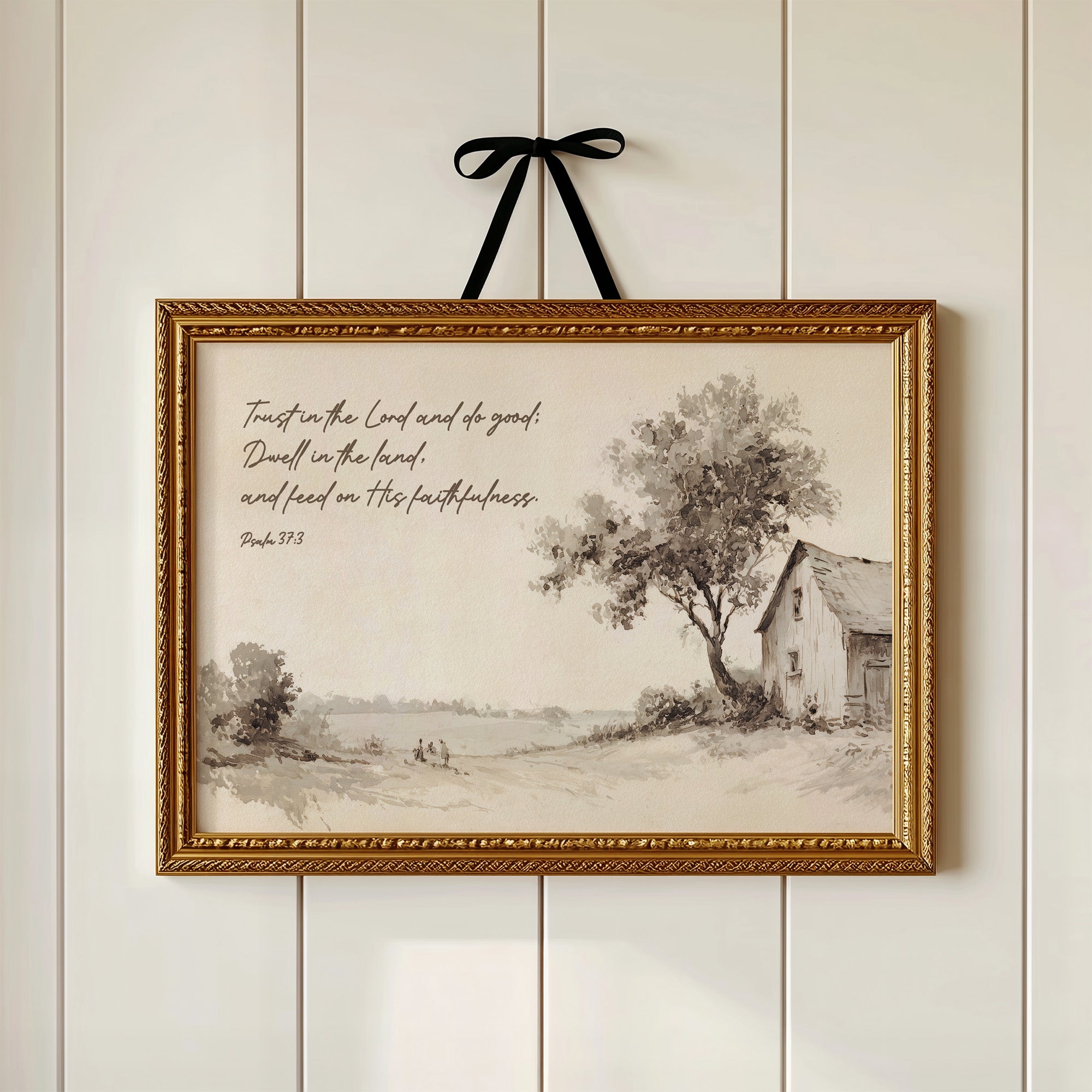 Faith Grows In Quiet Fields