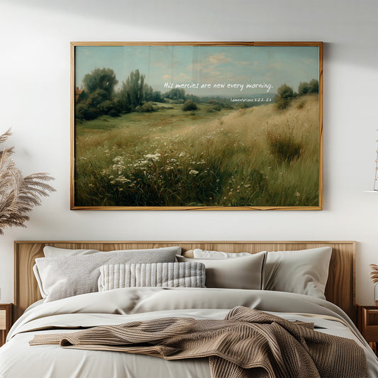 Morning Promise Across Open Fields