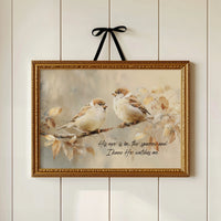 Perched Companions Share Gentle Wisdom