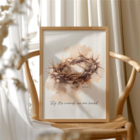 Sacred Words Upon Wooden Altar