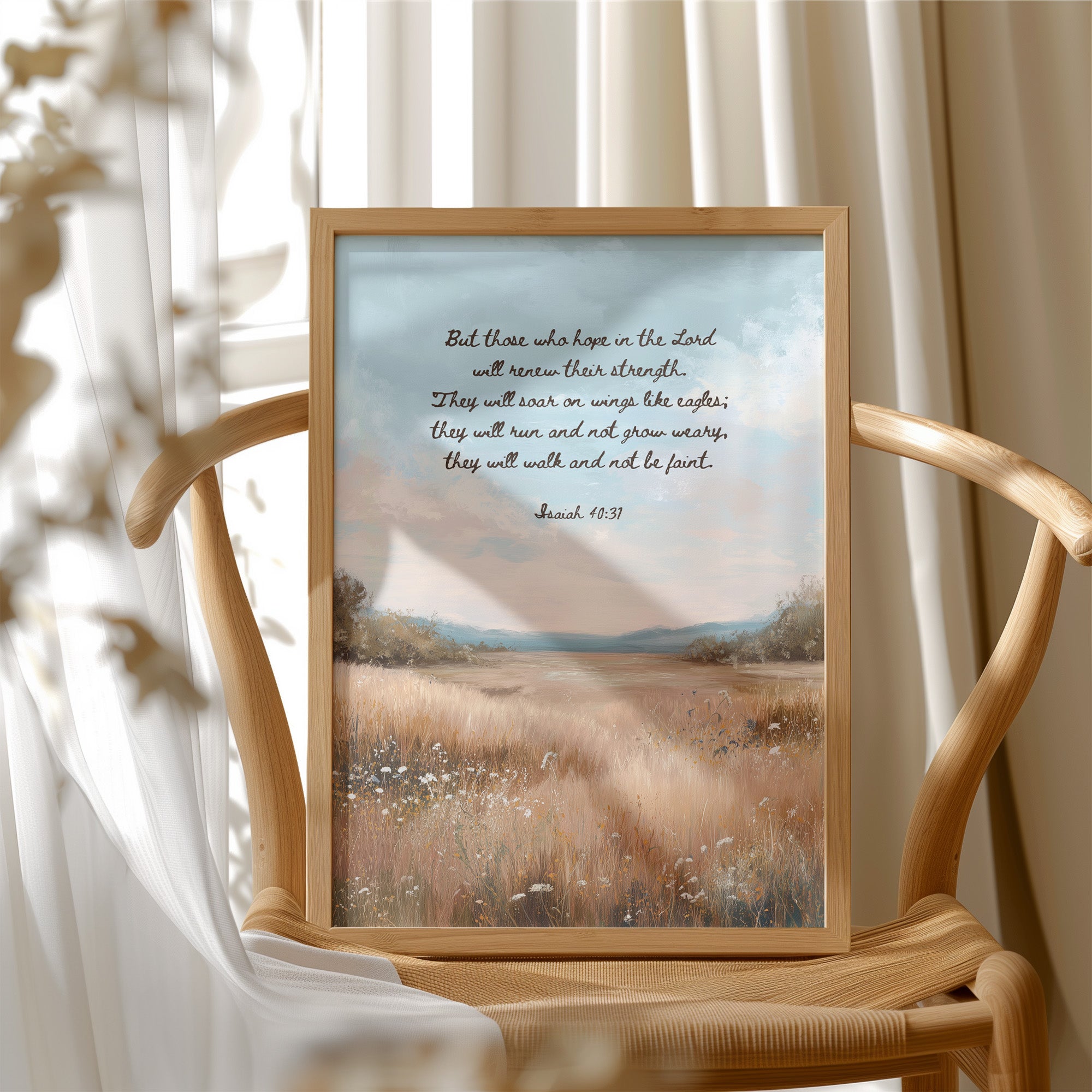 Morning Promises On Golden Fields