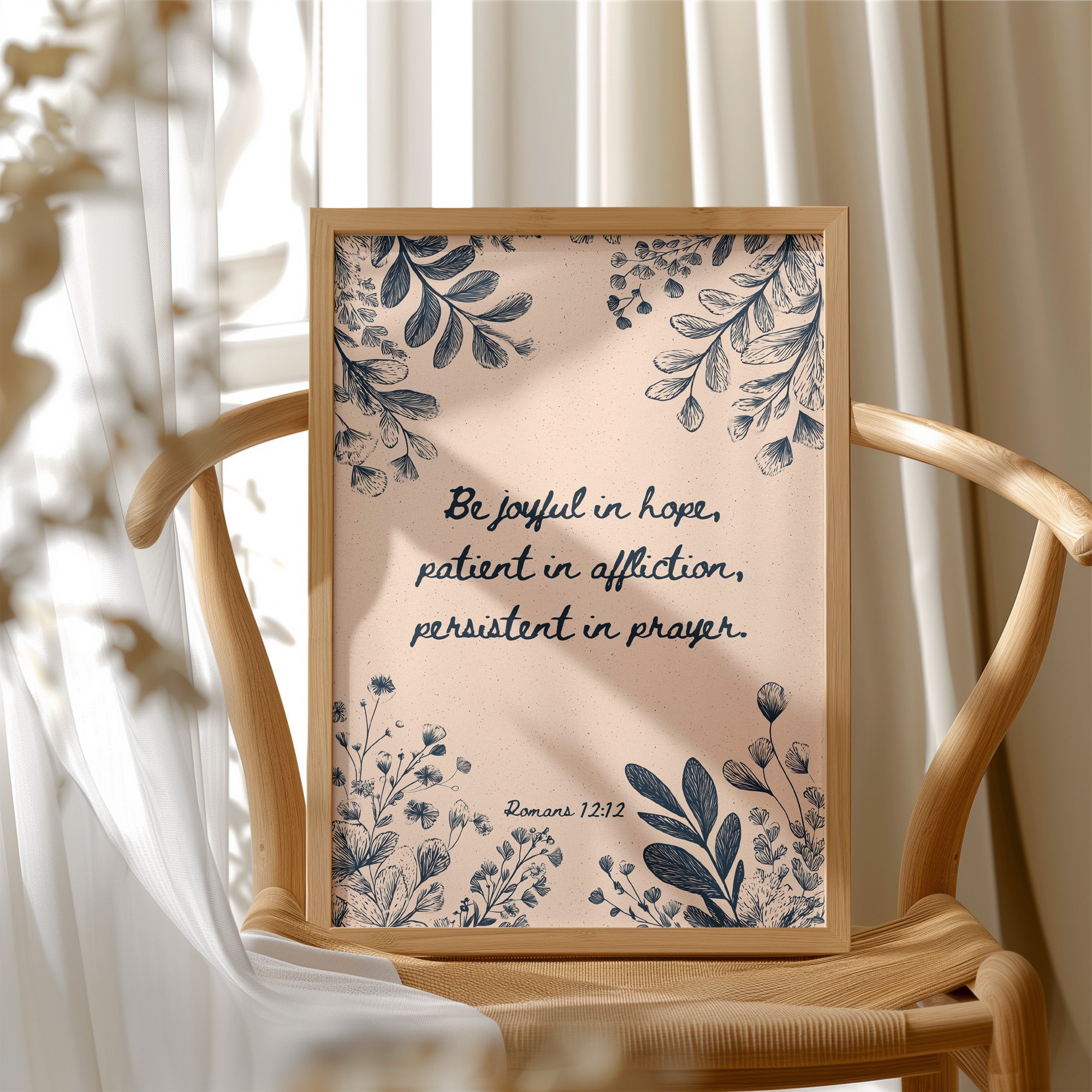 Sacred Words Among Botanical Borders