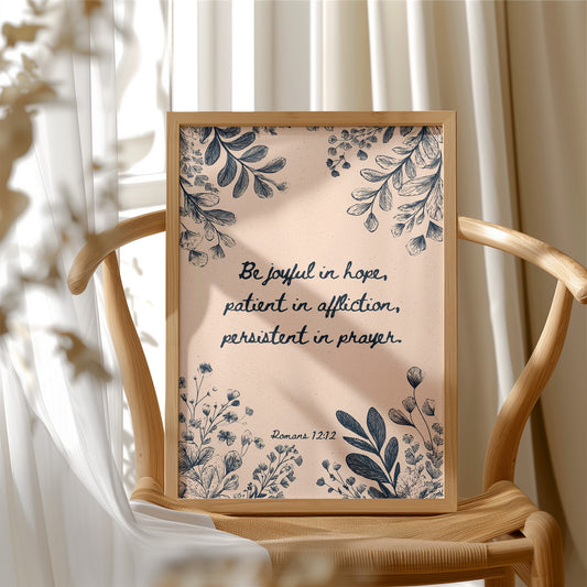 Sacred Words Among Botanical Borders