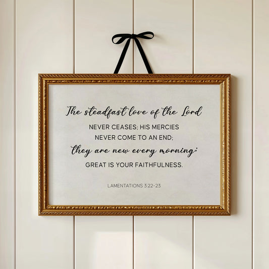 Morning Promises In Gentle Light