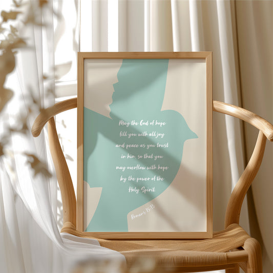 Faith Words On Mint Waters