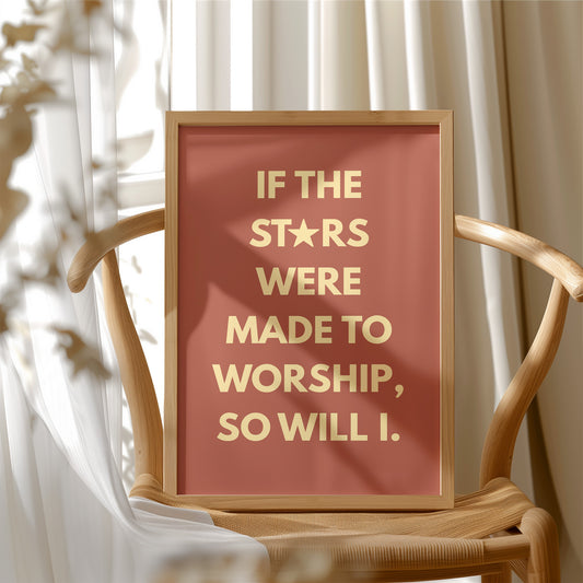 Celestial Vows In Terracotta Skies