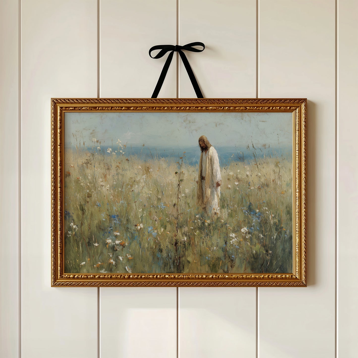 Serenity Walks Among Wildflowers