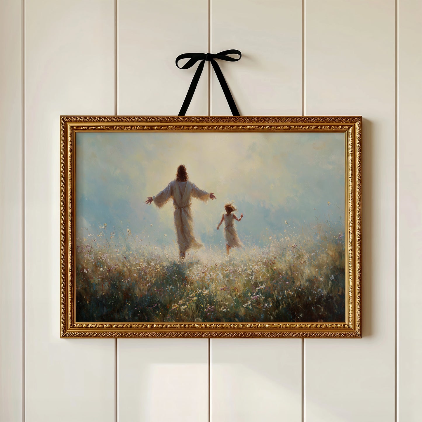 Ethereal Journey Through Wildflower Fields