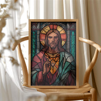 Sacred Light Through Fractured Glass