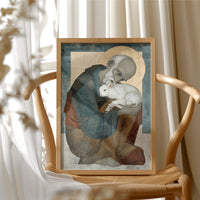 Innocence Cradled in Sacred Embrace