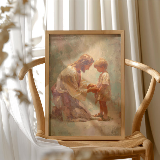 Gentle Guidance in Ethereal Light
