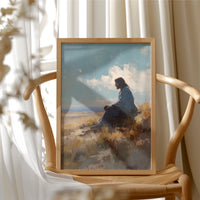 Solitude Whispers Across Desert Plains