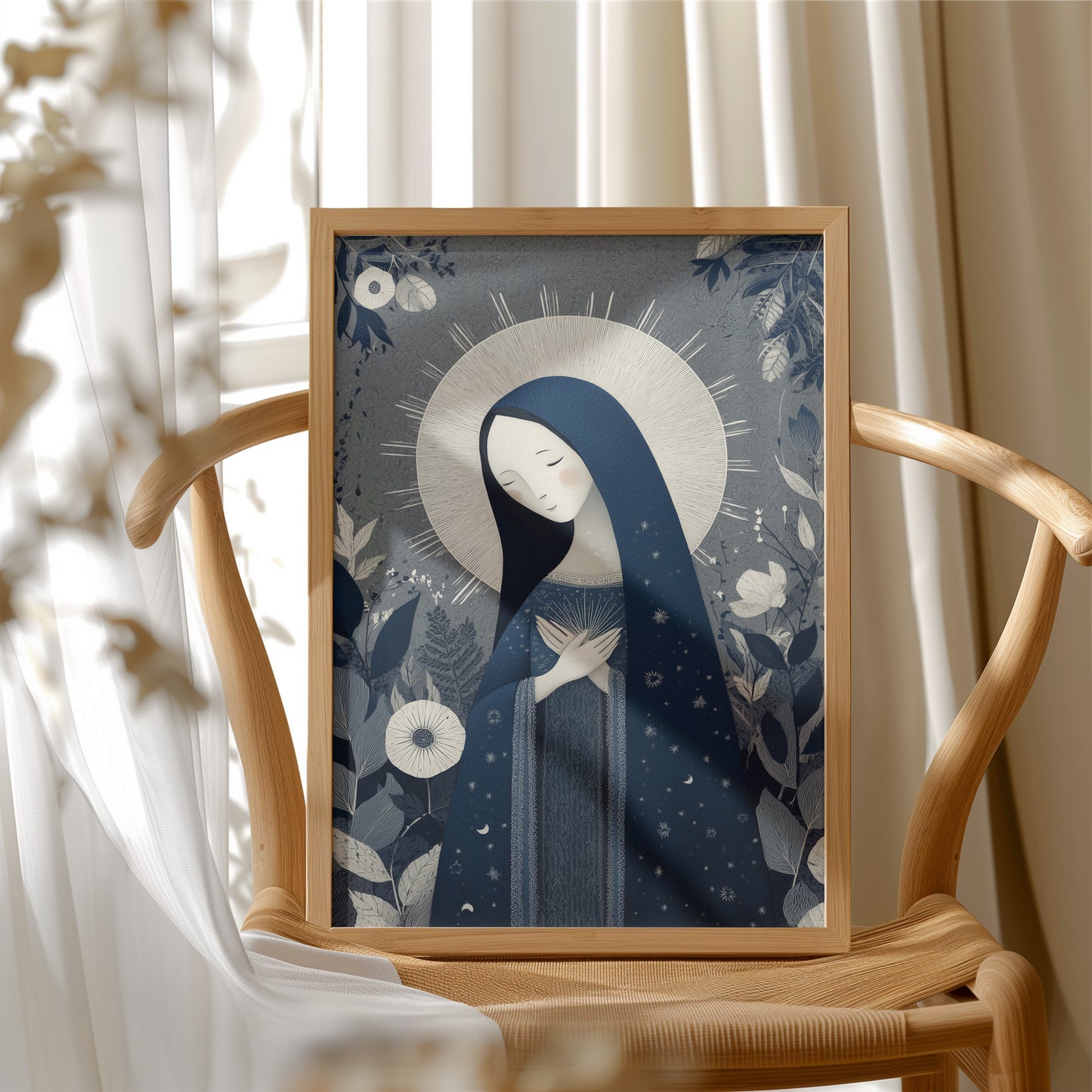 Midnight Garden Whispers Celestial Peace