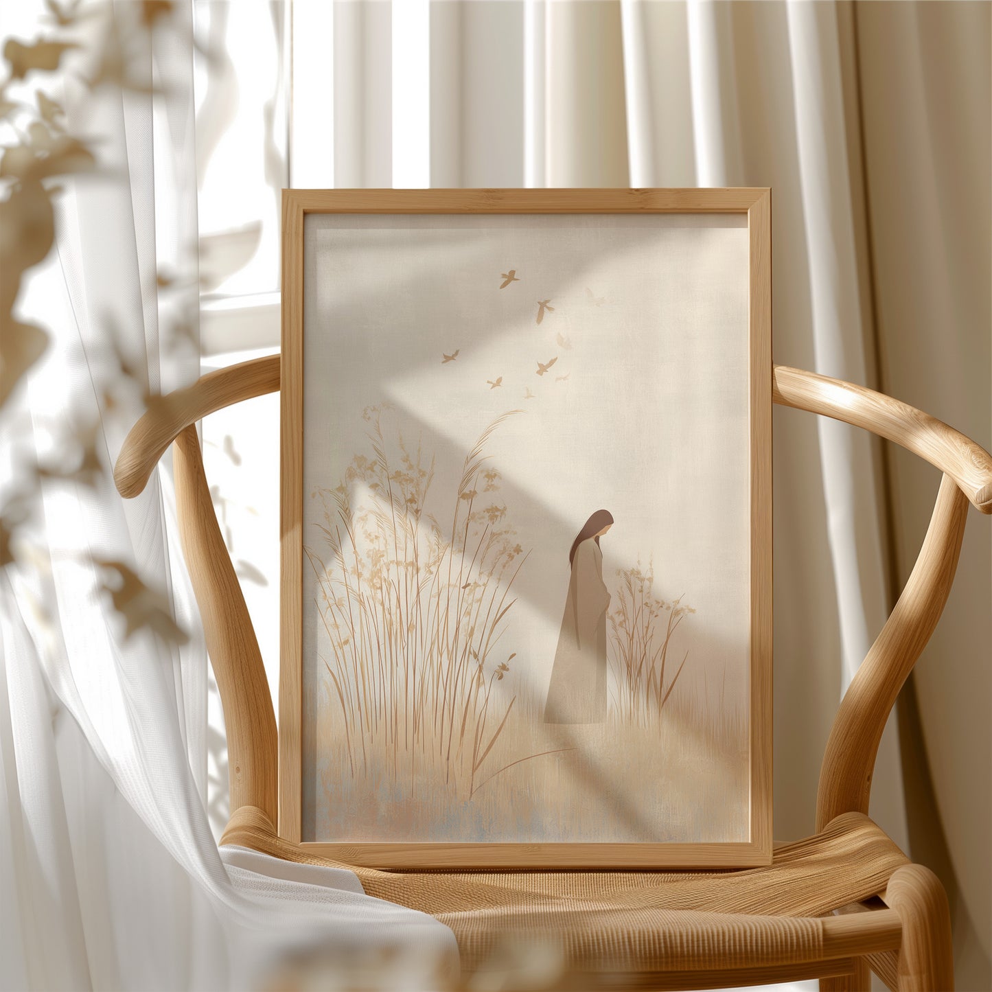Solitude Whispers Among Reeds
