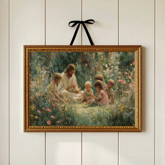 Wildflower Meadow Gathering