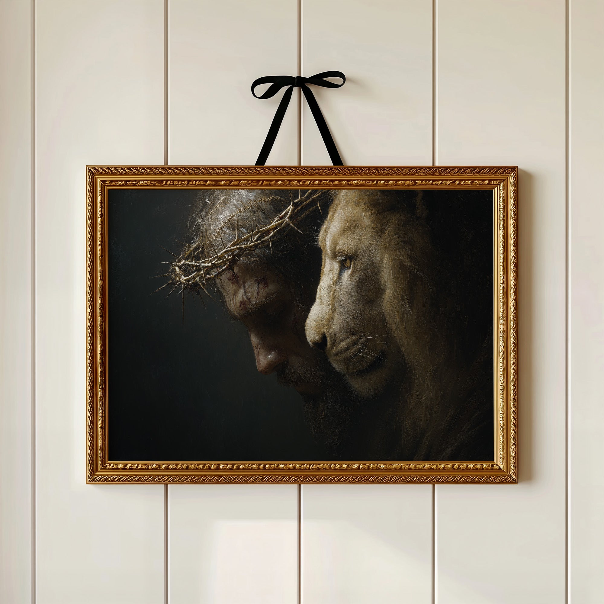 Sacrifice and Strength: The Lamb and Crown
