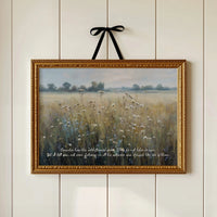 Whispered Wisdom Through Golden Fields