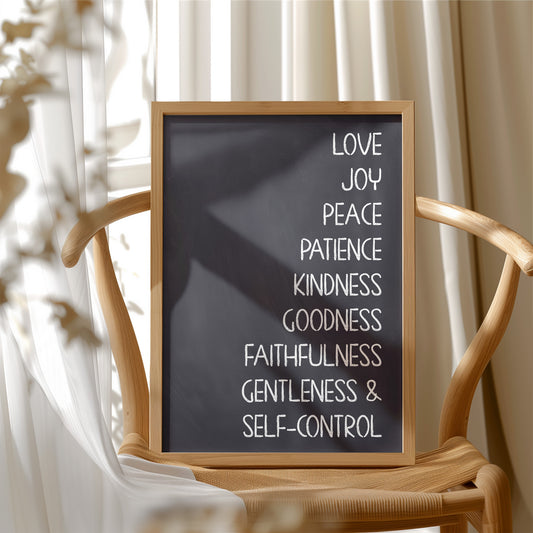 Virtues Etched in Chalk Wisdom