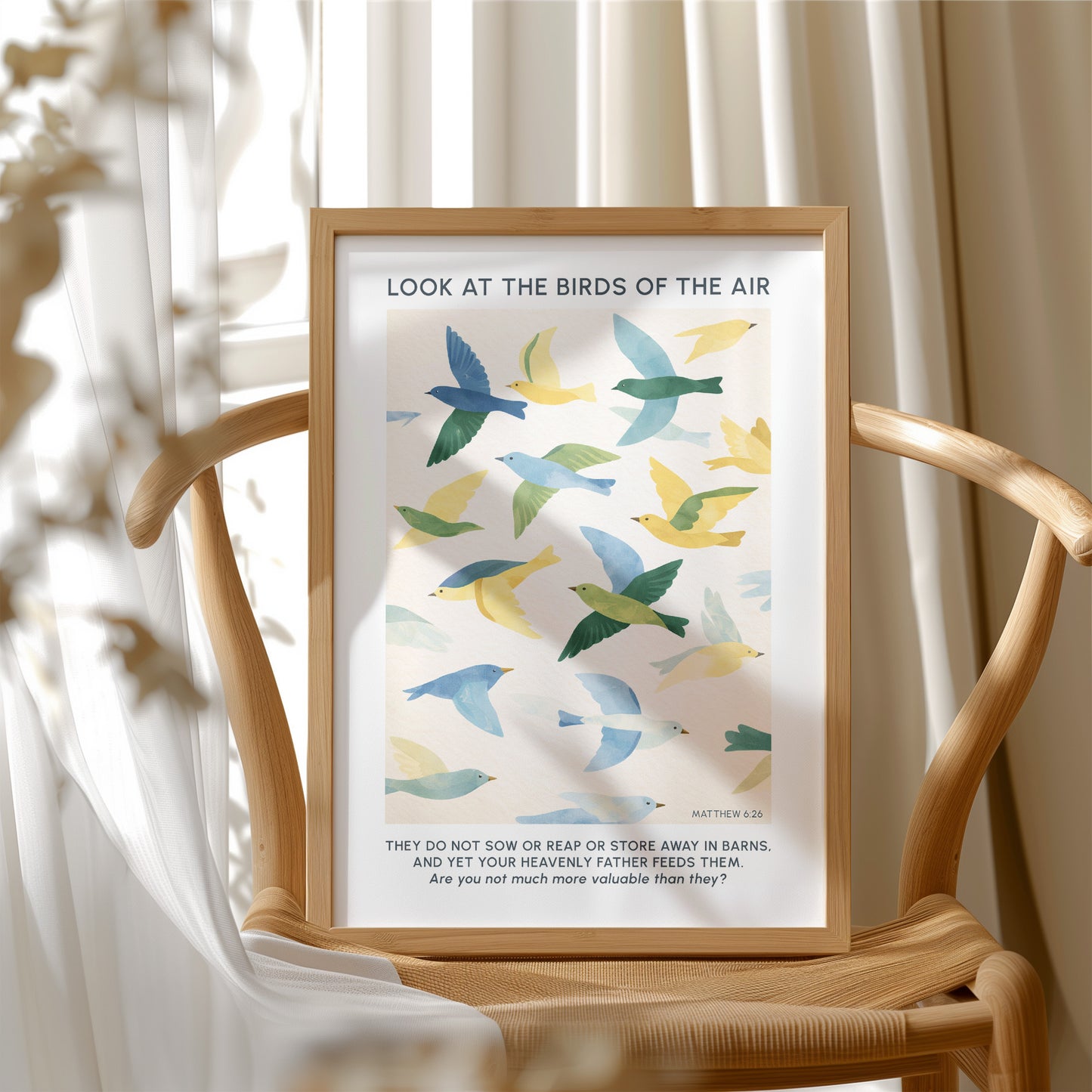 Faithful Flight: Watercolor Wings of Promise