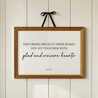 Sacred Fellowship In Typography