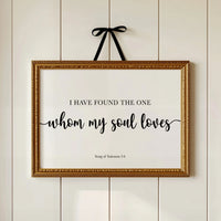 Sacred Vows in Elegant Typography