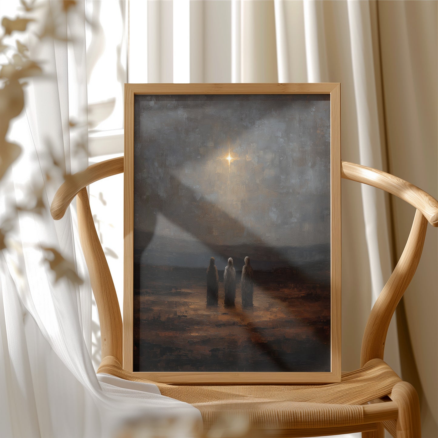 Celestial Pilgrims Witness Divine Light