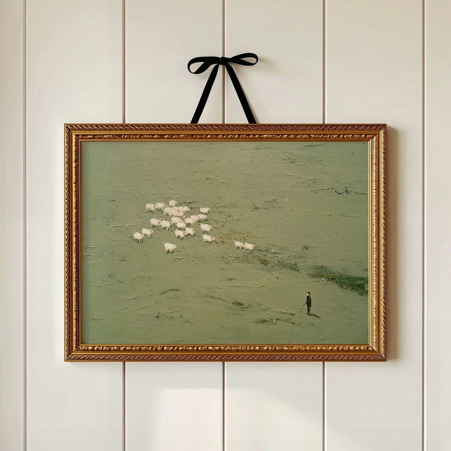 Pastoral Symphony in Sage and Ivory