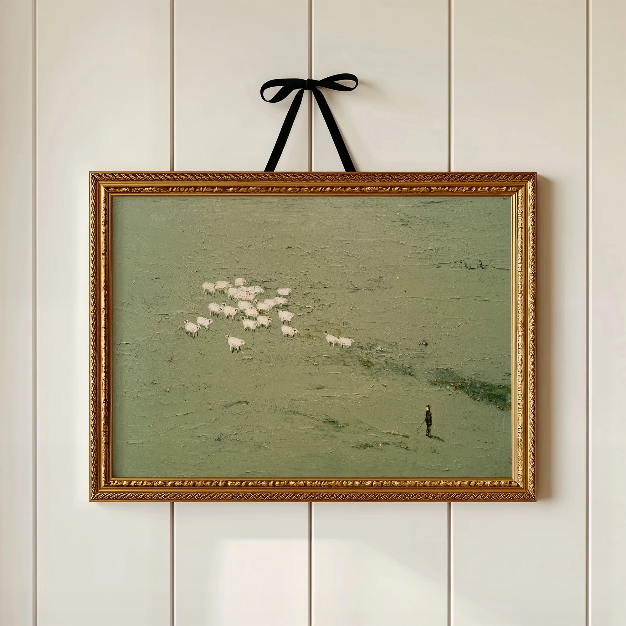 Pastoral Symphony in Sage and Ivory