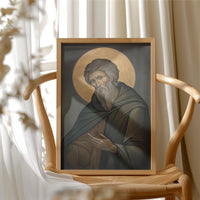 Byzantine Contemplation in Emerald Robes