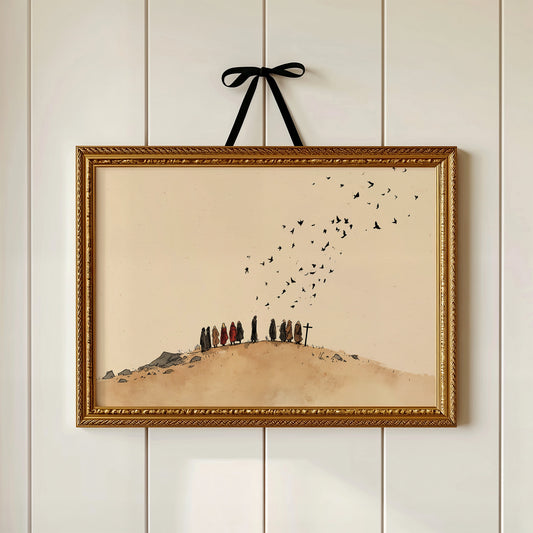 Pilgrimage Above The Murmuration