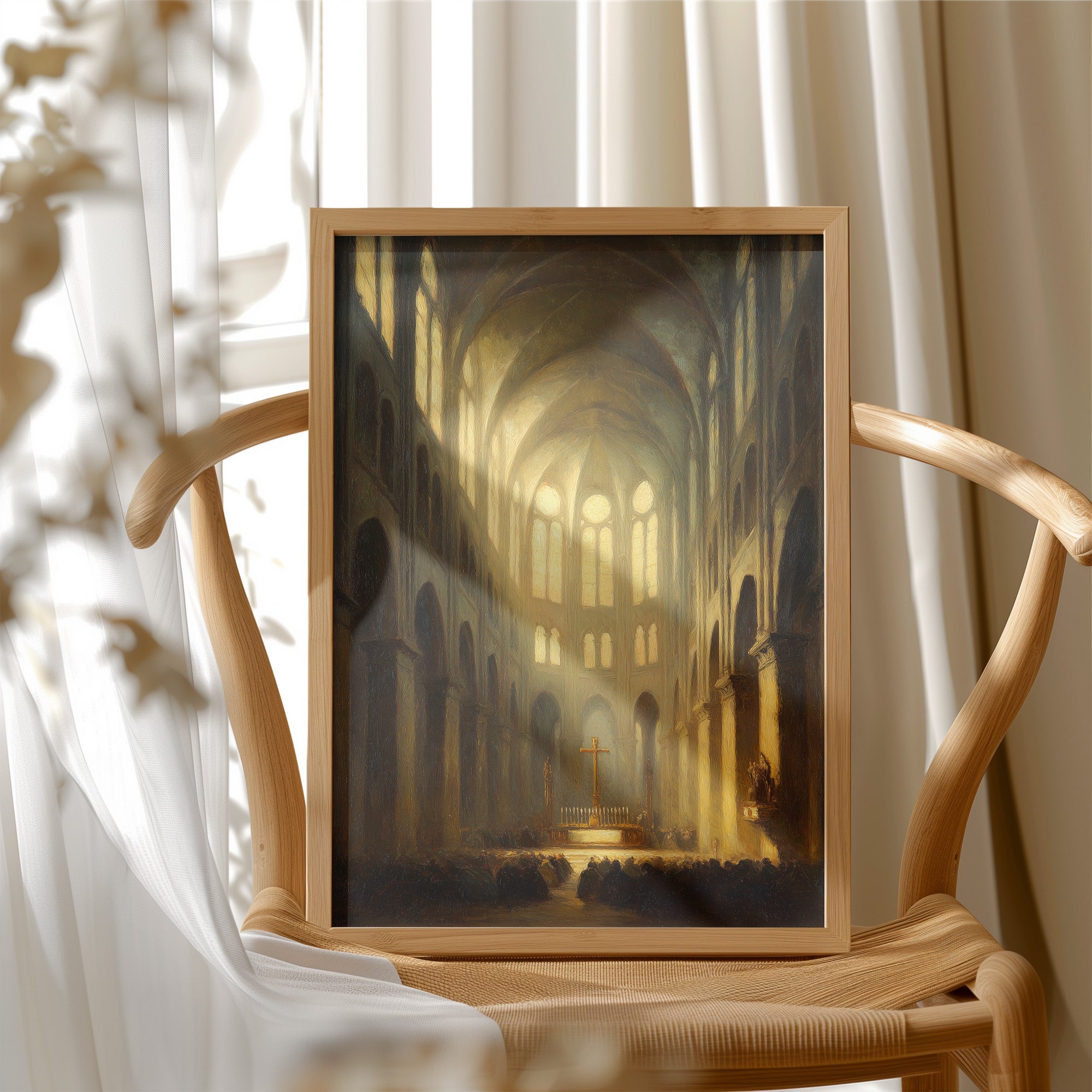 Divine Light Illuminates Ancient Stones